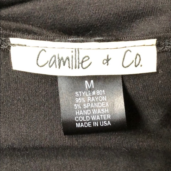 Beautiful black handkerchief maxi skirt - Picture 5 of 5